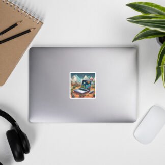 Terraformed Mars Laptop Sticker